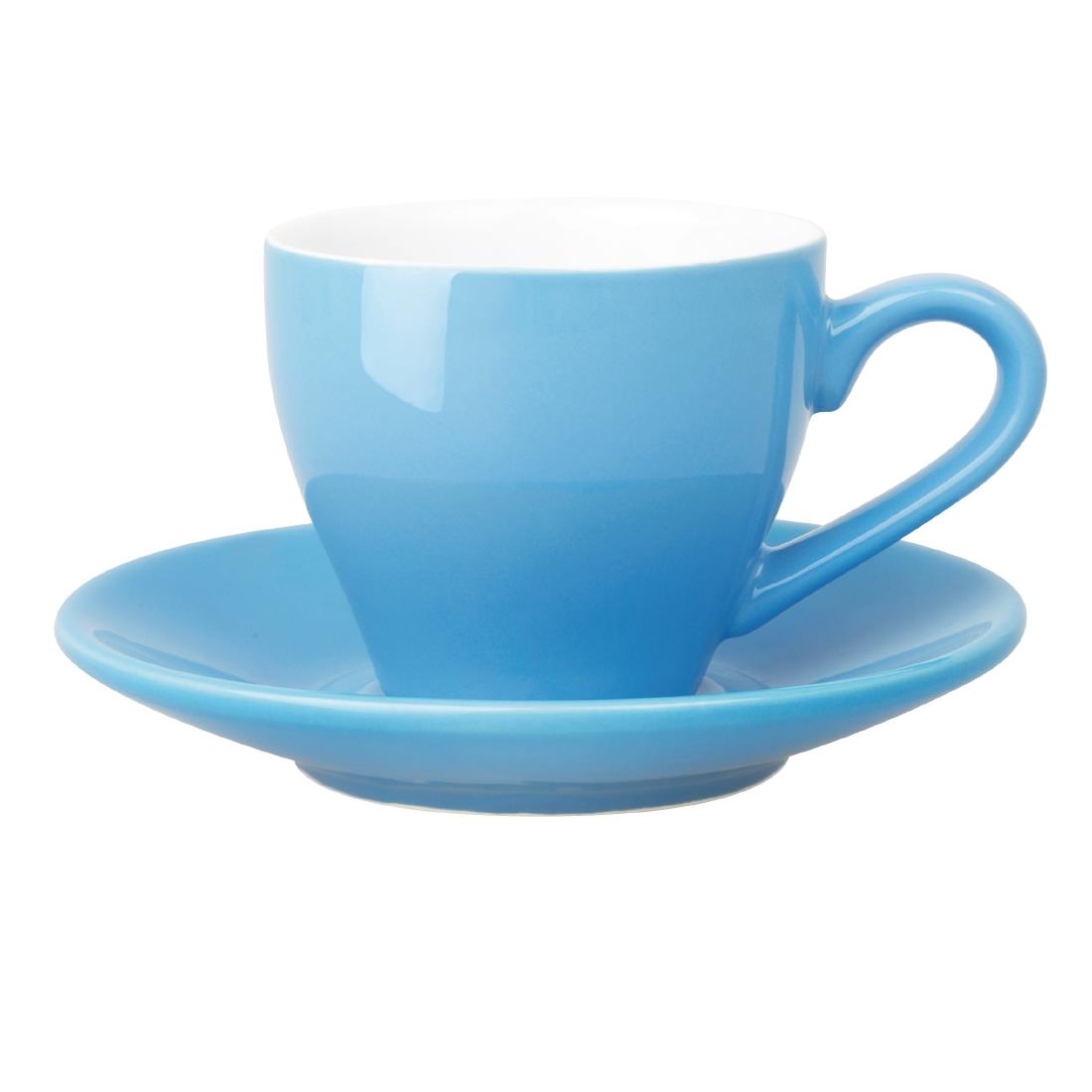 Olympia Cafe Espresso Cup Blue - 100ml 3.38fl oz (Box 12) - Image 3