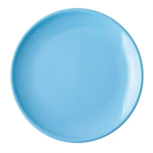 "Olympia Cafe Coupe Plate Blue - 250mm 10"" (Box 6)"