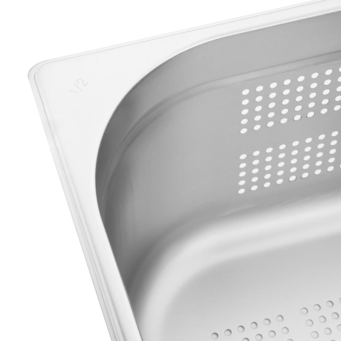 Vogue Perforated St/St - GN 1/2 150mm - Image 3