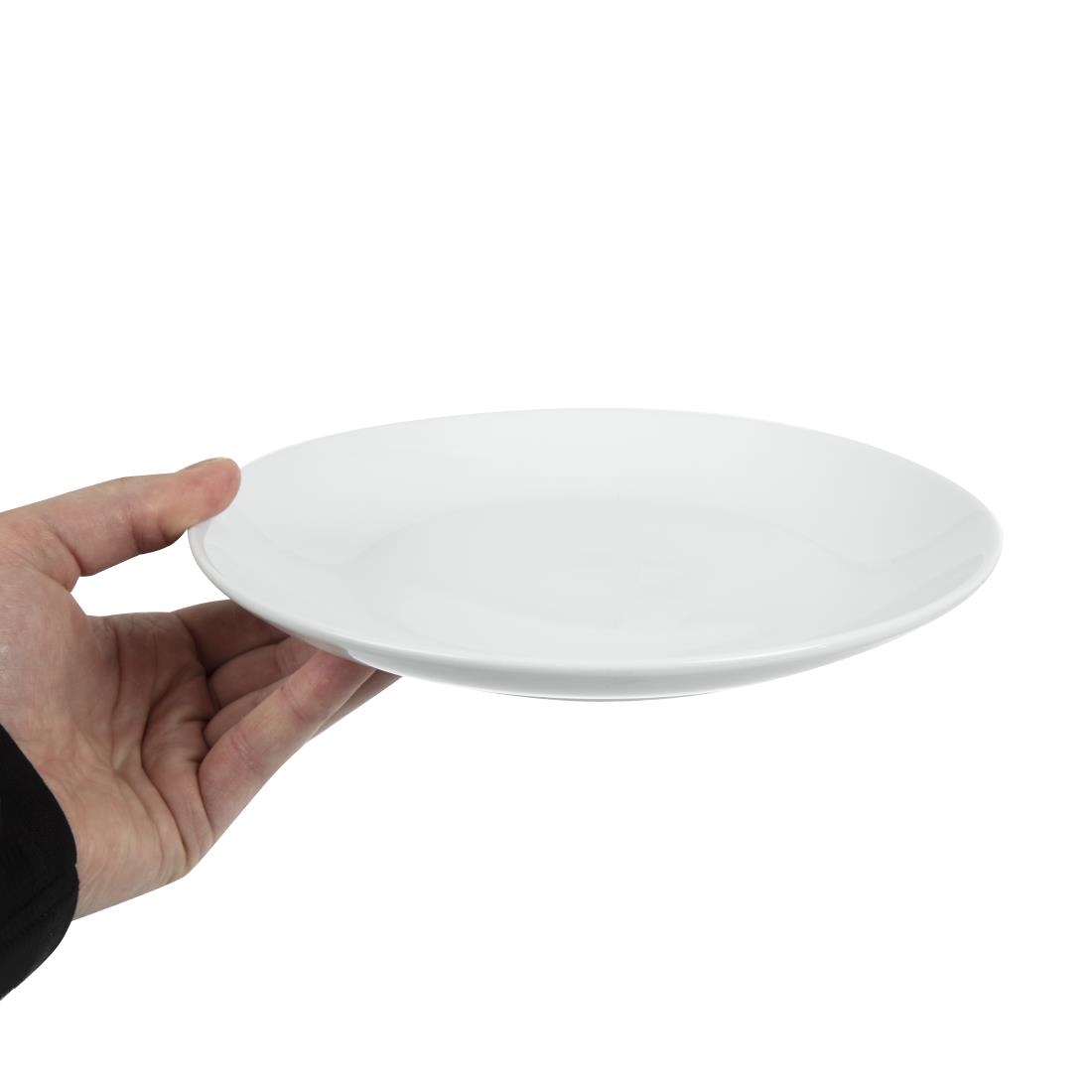 Olympia Whiteware Coupe Plate - 230mm (Box 12) - Image 5