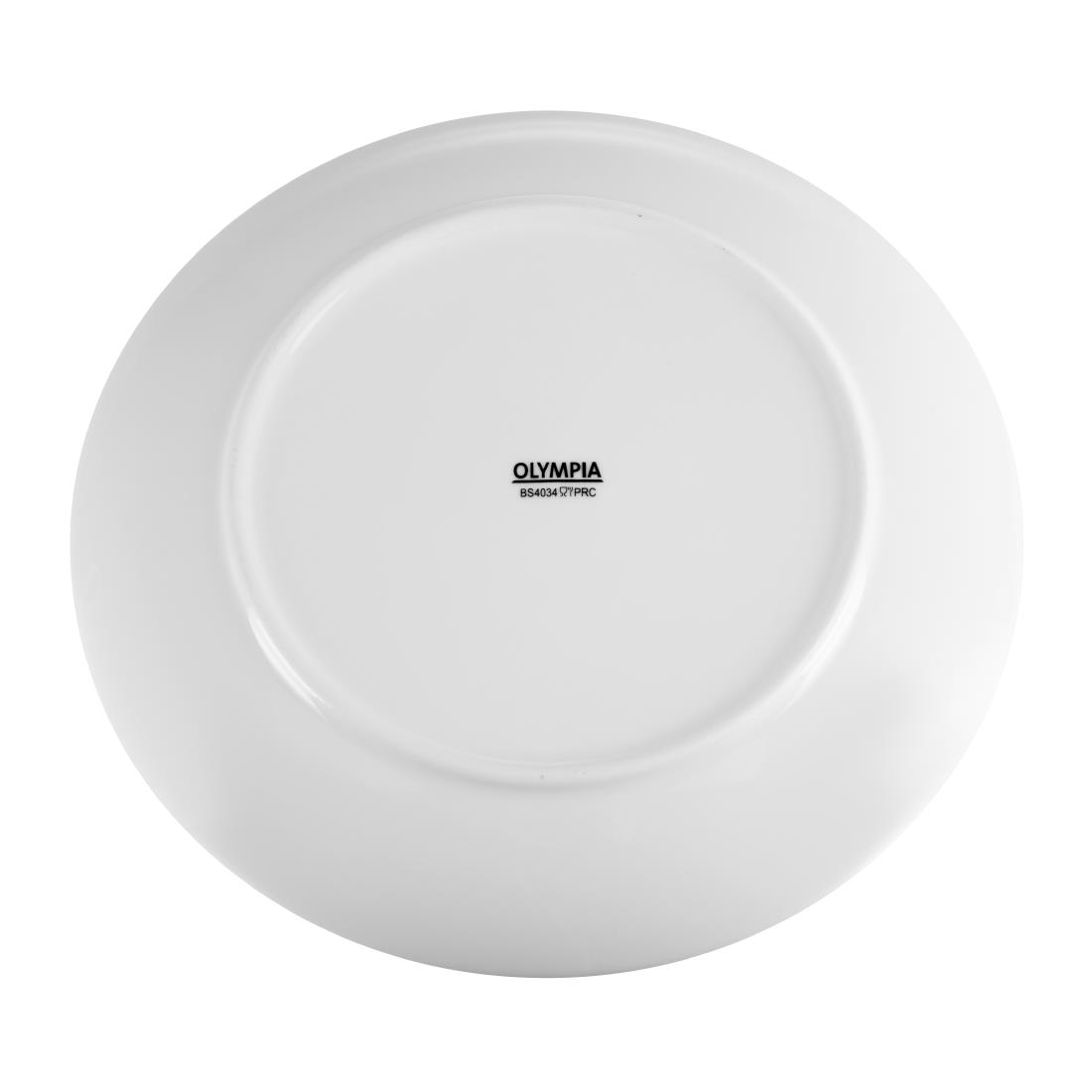 Olympia Whiteware Coupe Plate - 250mm (Box 12) - Image 5