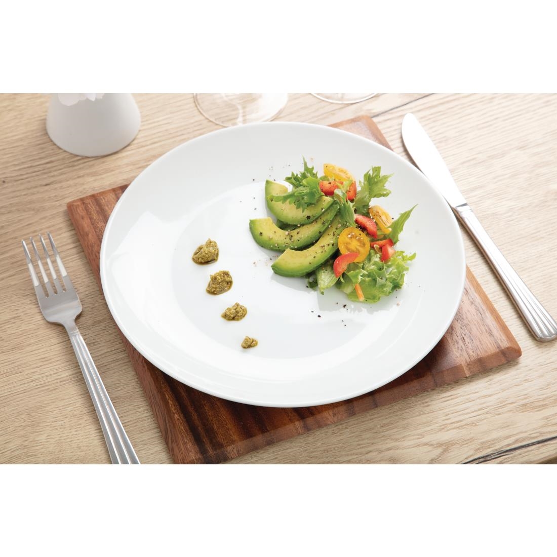 Olympia Whiteware Coupe Plate - 250mm (Box 12) - Image 7