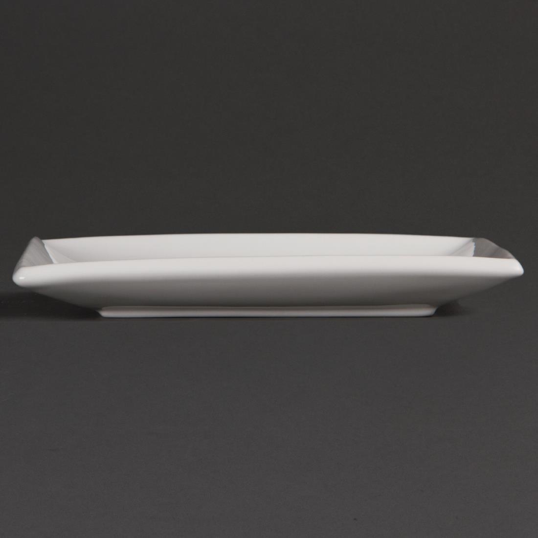 Olympia Whiteware Square Plate - 180mm (Box 12) - Image 2