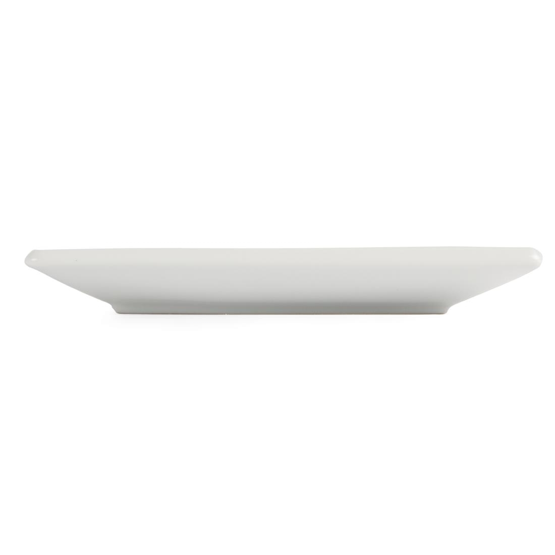 Olympia Whiteware Square Plate - 180mm (Box 12) - Image 3