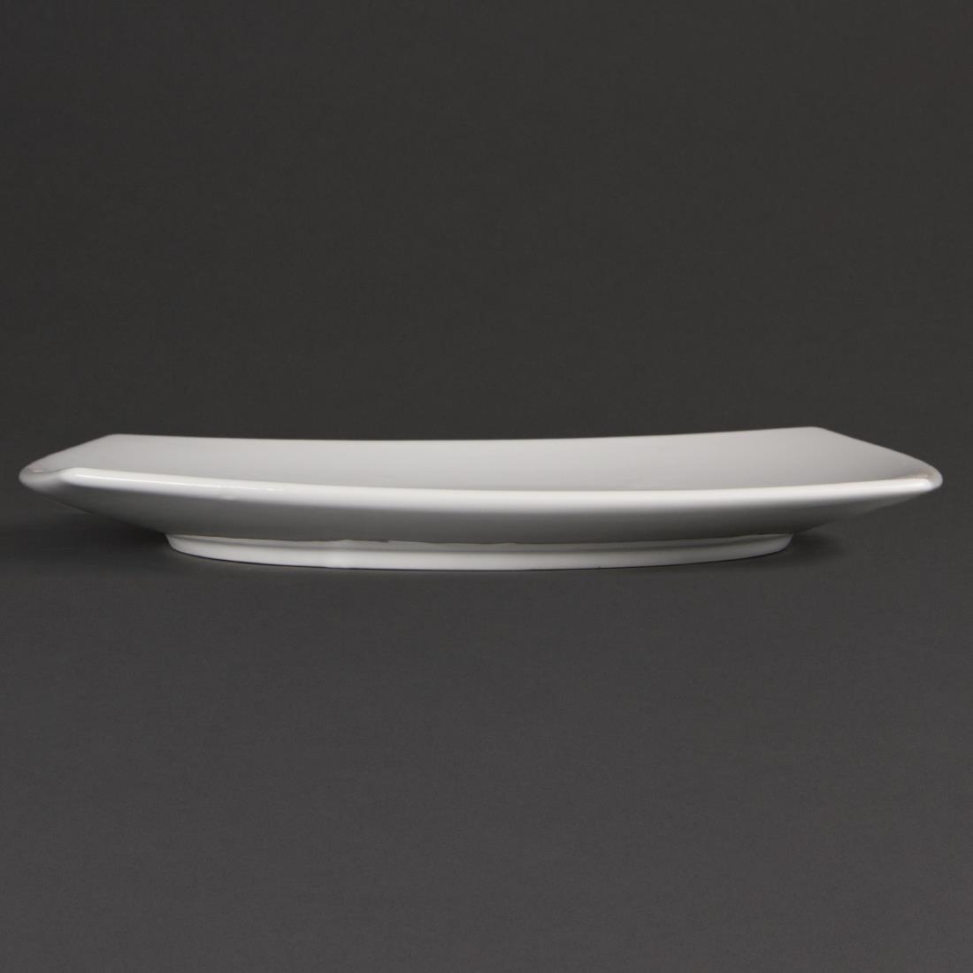 Olympia Whiteware Rounded Square Plate - 305mm (Box 6) - Image 2