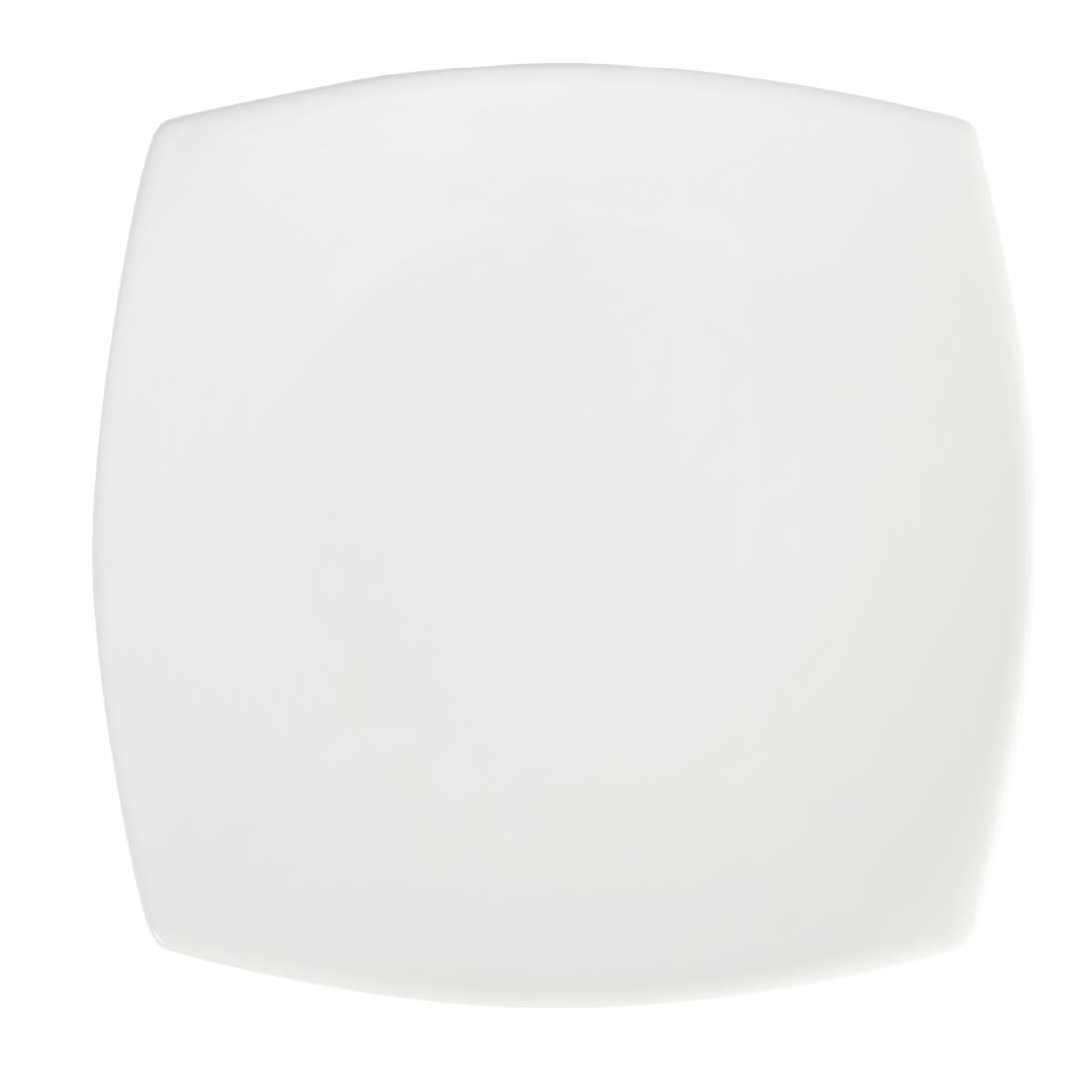 Olympia Whiteware Rounded Square Plate - 305mm (Box 6) - Image 3