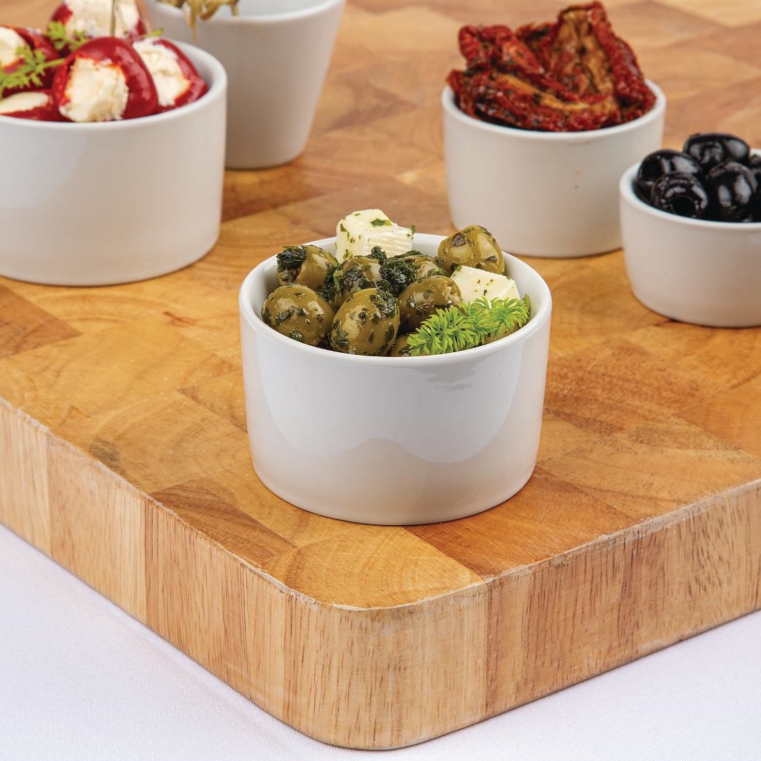 Olympia Whiteware Contemporary Ramekin - 140ml 4.75fl oz (Box 12) - Image 3