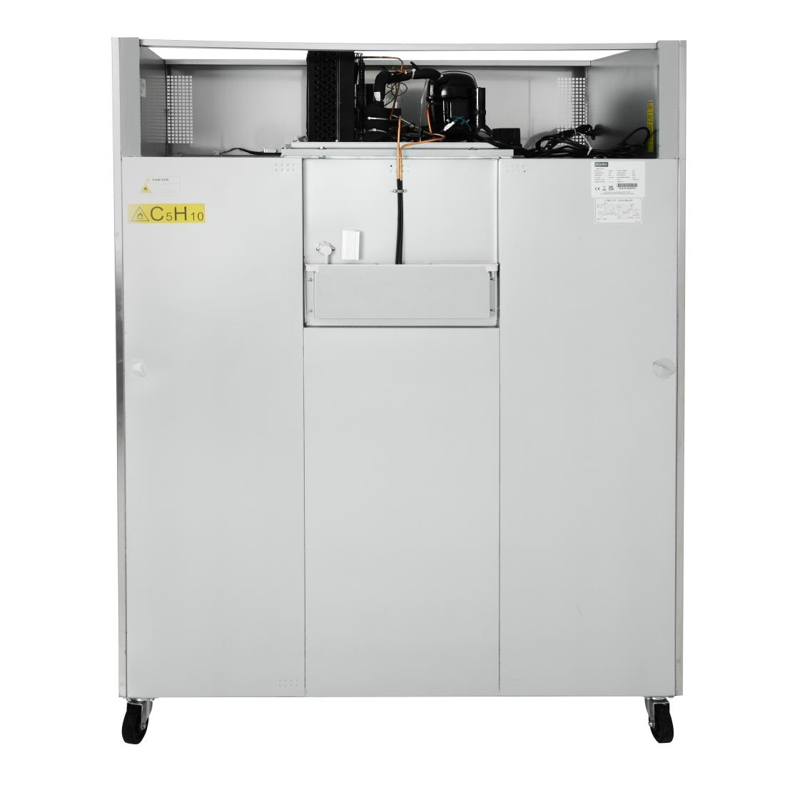 Polar U-Series Upright Double Door Freezer - 1300Ltr - Image 14