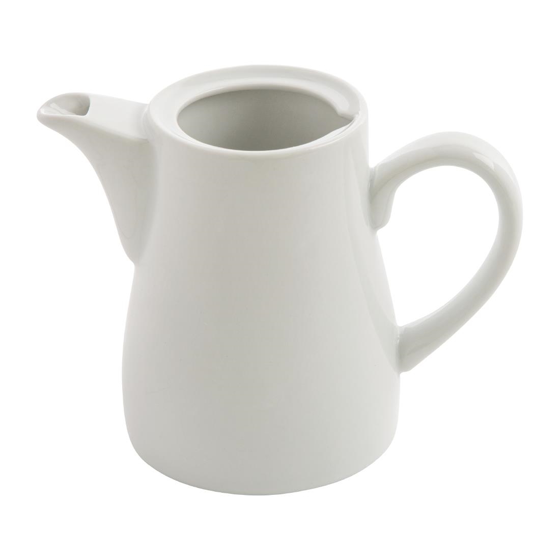 Olympia Whiteware Tea/Coffee Pot - 310ml 10.48fl oz (Box 4) - Image 4