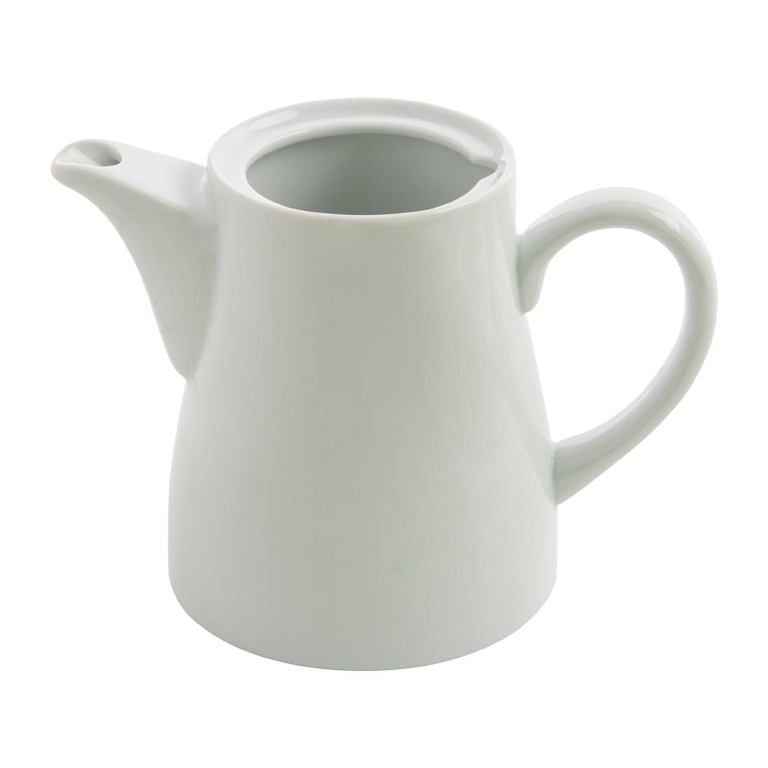 Olympia Whiteware Tea/Coffee Pot - 710ml 24fl oz (Box 4) - Image 5