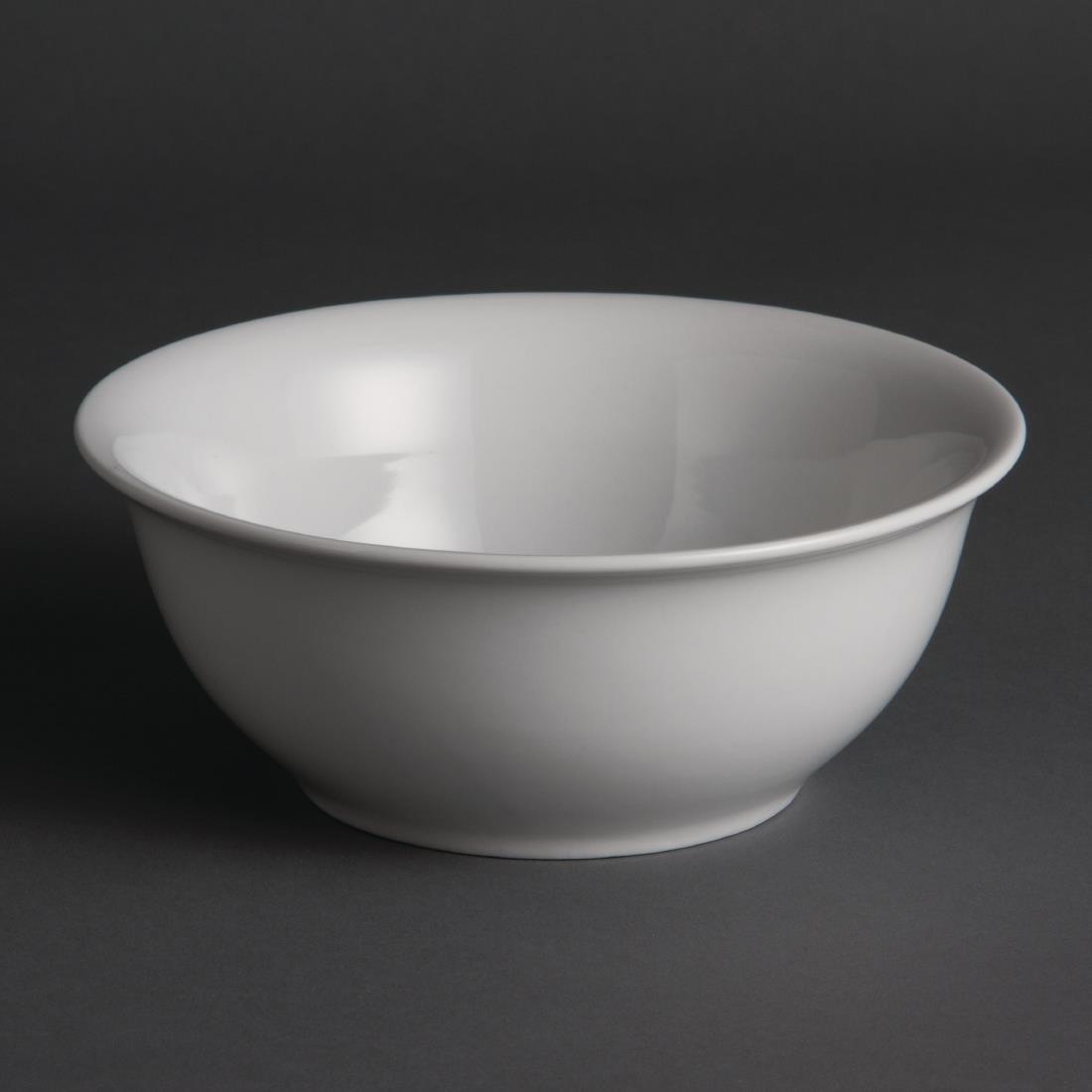 Olympia Whiteware Salad Bowl - 175mm (Box 6) - Image 2