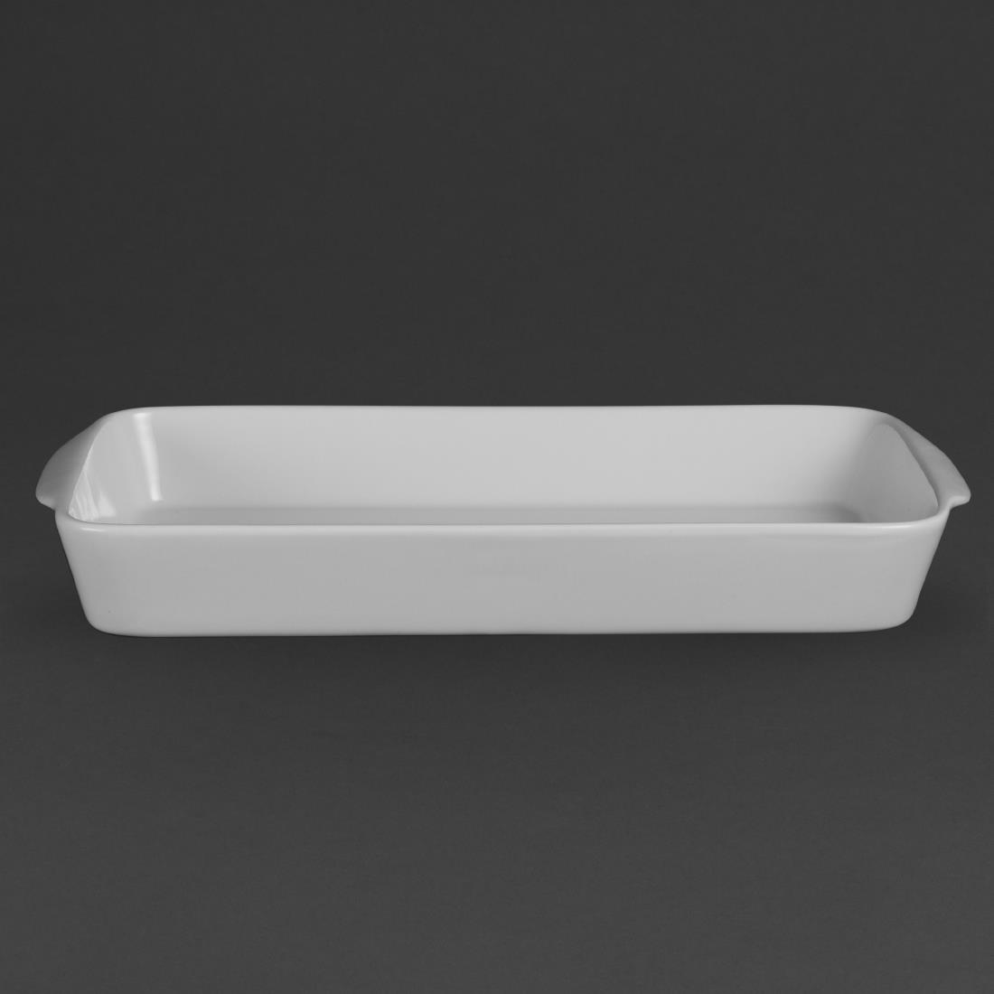 Olympia Whiteware Oblong Roaster - 50x395x219mm (Box 6)