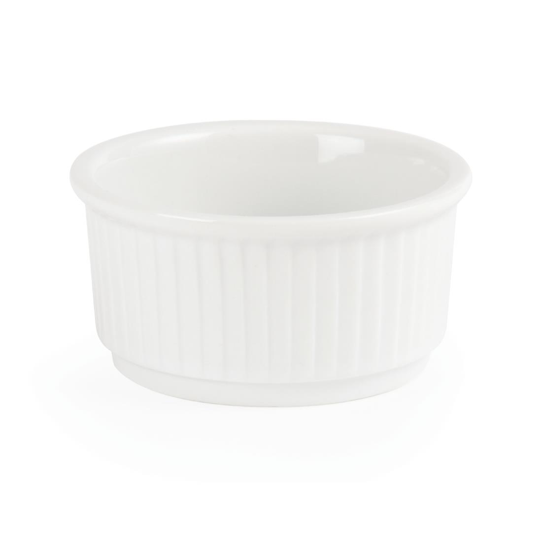 Olympia Whiteware Stacking Ramekin - 85mm (Box 12) - Image 2
