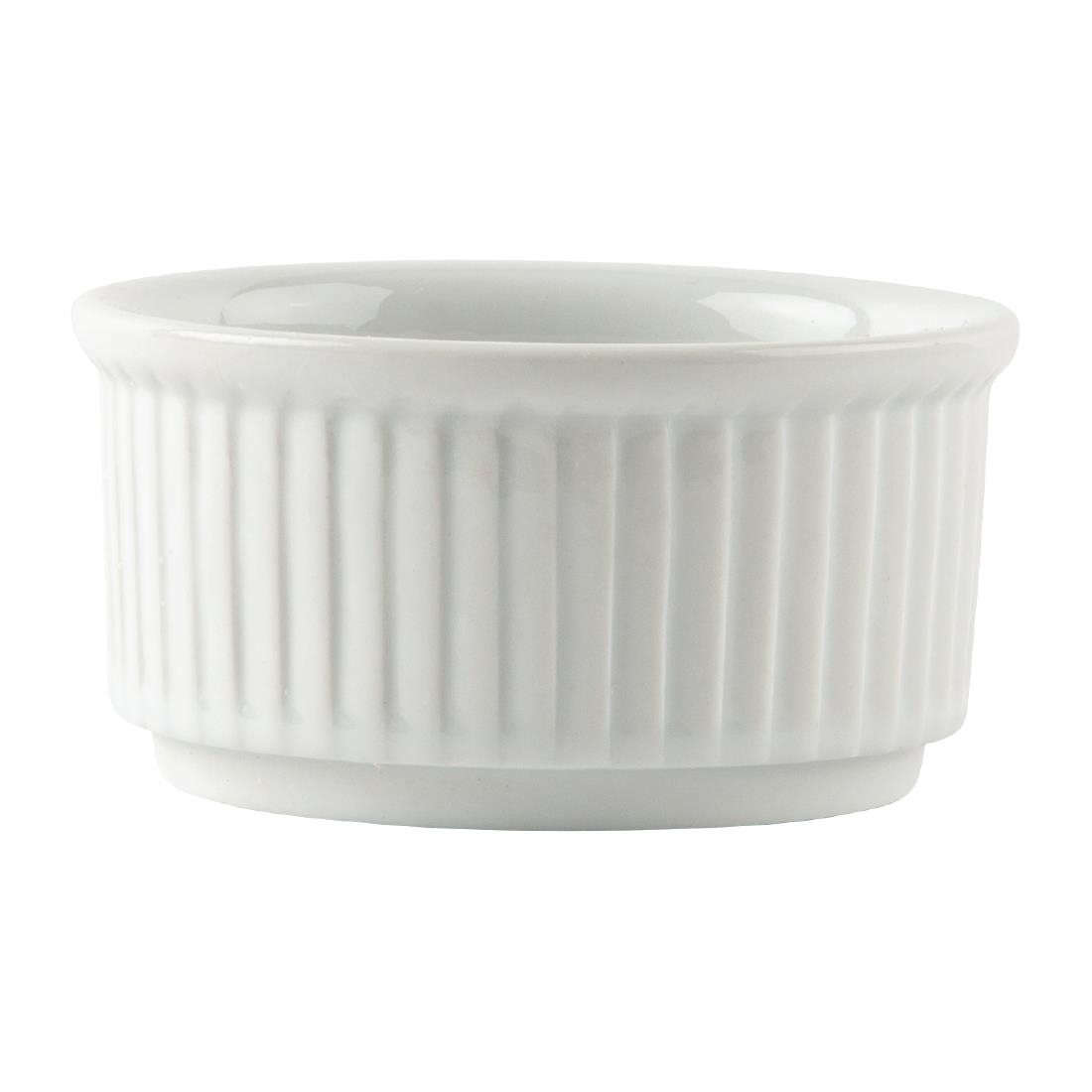 Olympia Whiteware Stacking Ramekin - 85mm (Box 12) - Image 4