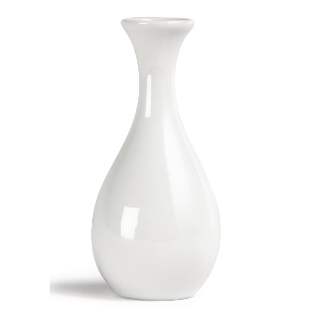 Olympia Whiteware Bud Vase - 125mm (Box 12) - Image 2