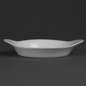 Olympia Whiteware Round Eared Dish - 40x192x151mm (Box 6)