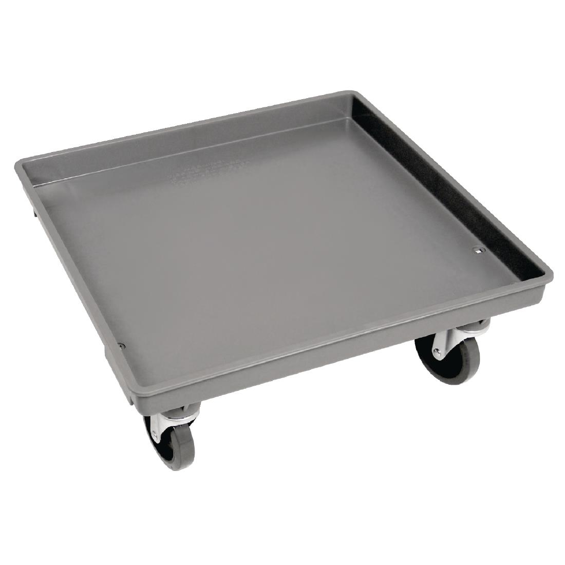 "Vogue Dishwasher Rack Dolly 40kg - 538x538mm 21 1/5 x 21 1/5"""