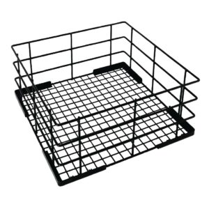 "Vogue Wire High Sided Glass Basket - 180x400x400mm 7x15 3/4x15 3/4"""