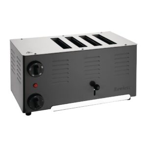 Rowlett Regent 4 Slot Toaster Jet Black with Spare Elements