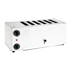 Rowlett Regent 6 Slot Toaster White with Spare Elements