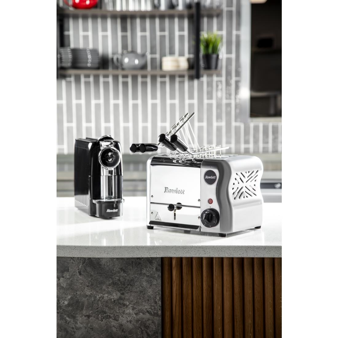 Rowlett Esprit 2 Slot Toaster Chrome with Elements & Sandwich Cage - Image 8