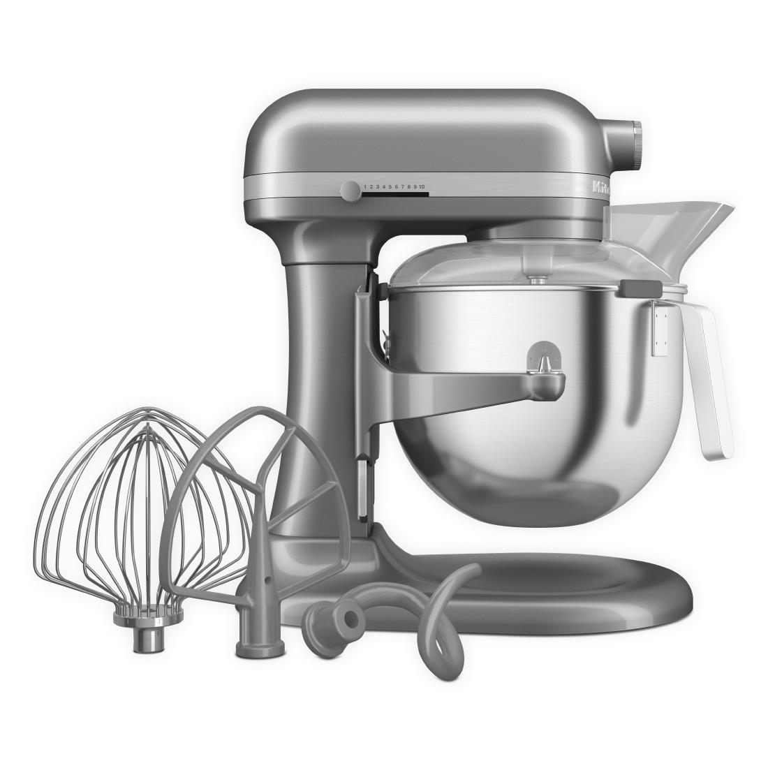 KitchenAid Heavy Duty Bowl-Lift Stand Mixer Contour Silver - 6.6Ltr - Image 3