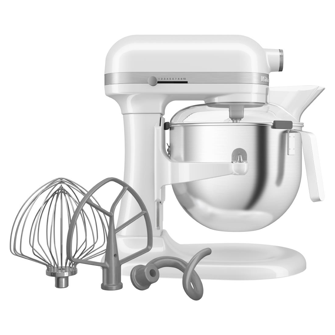 KitchenAid Heavy Duty Bowl-Lift Stand Mixer White - 6.6Ltr - Image 5