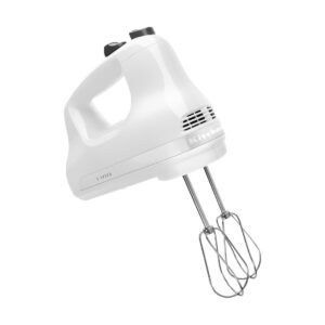 Kitchenaid 5 Speed Hand Mixer White