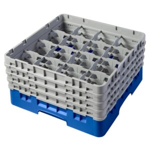 Cambro Camrack Blue 16 Compartments - 215mm (B2B)