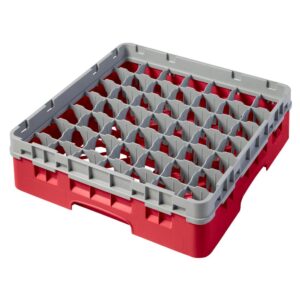 Cambro Camrack Red 49 Compartments - 92mm (B2B)