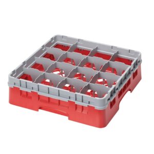Cambro Camrack Red 16 Compartments - 279mm (B2B)