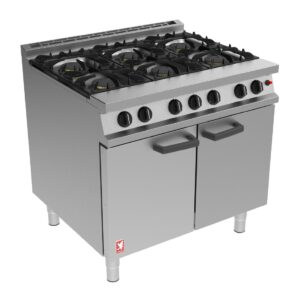 Falcon 6 Burner Dominator Plus Range Natural with Feet