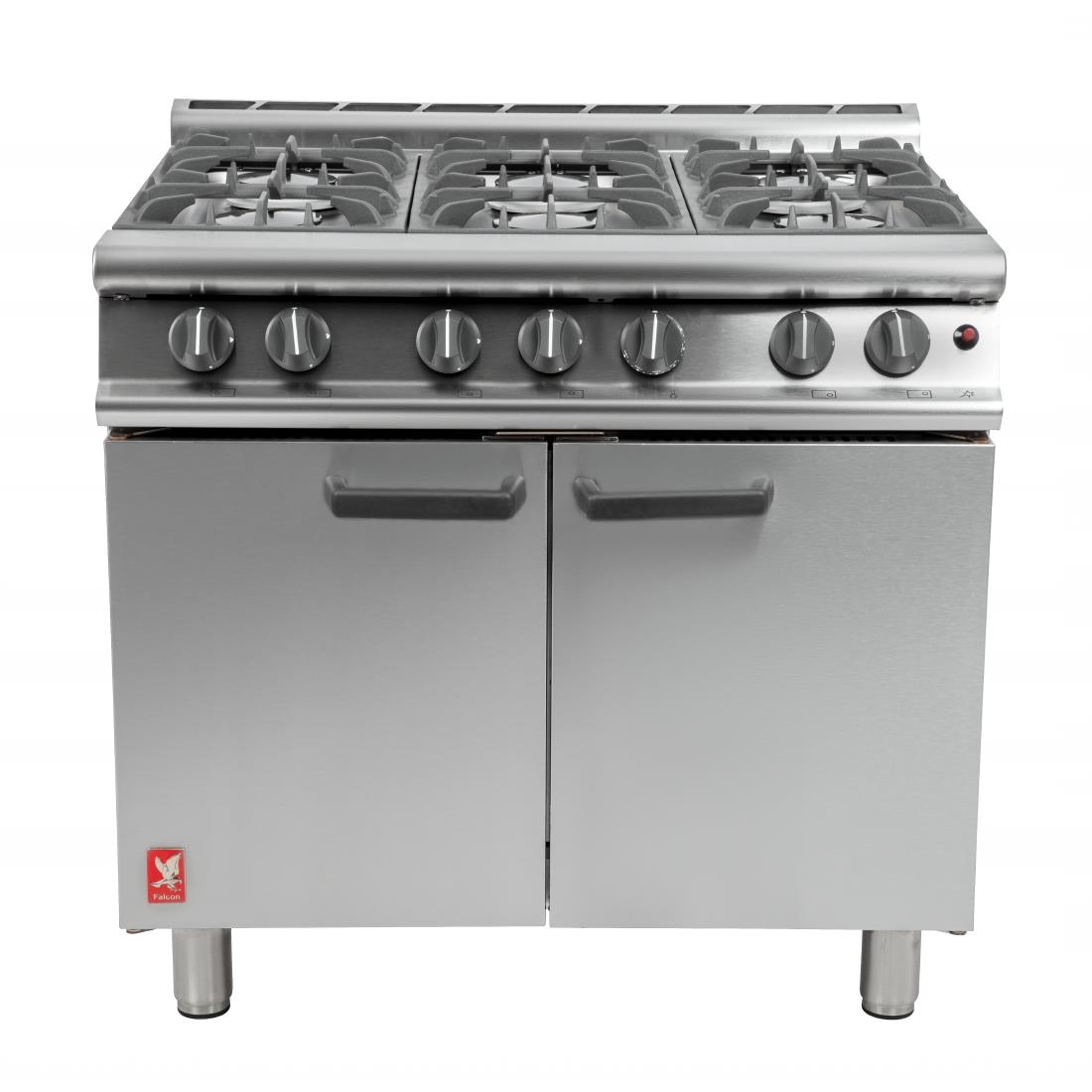 Falcon 6 Burner Dominator Plus Range Natural with Feet - Image 5