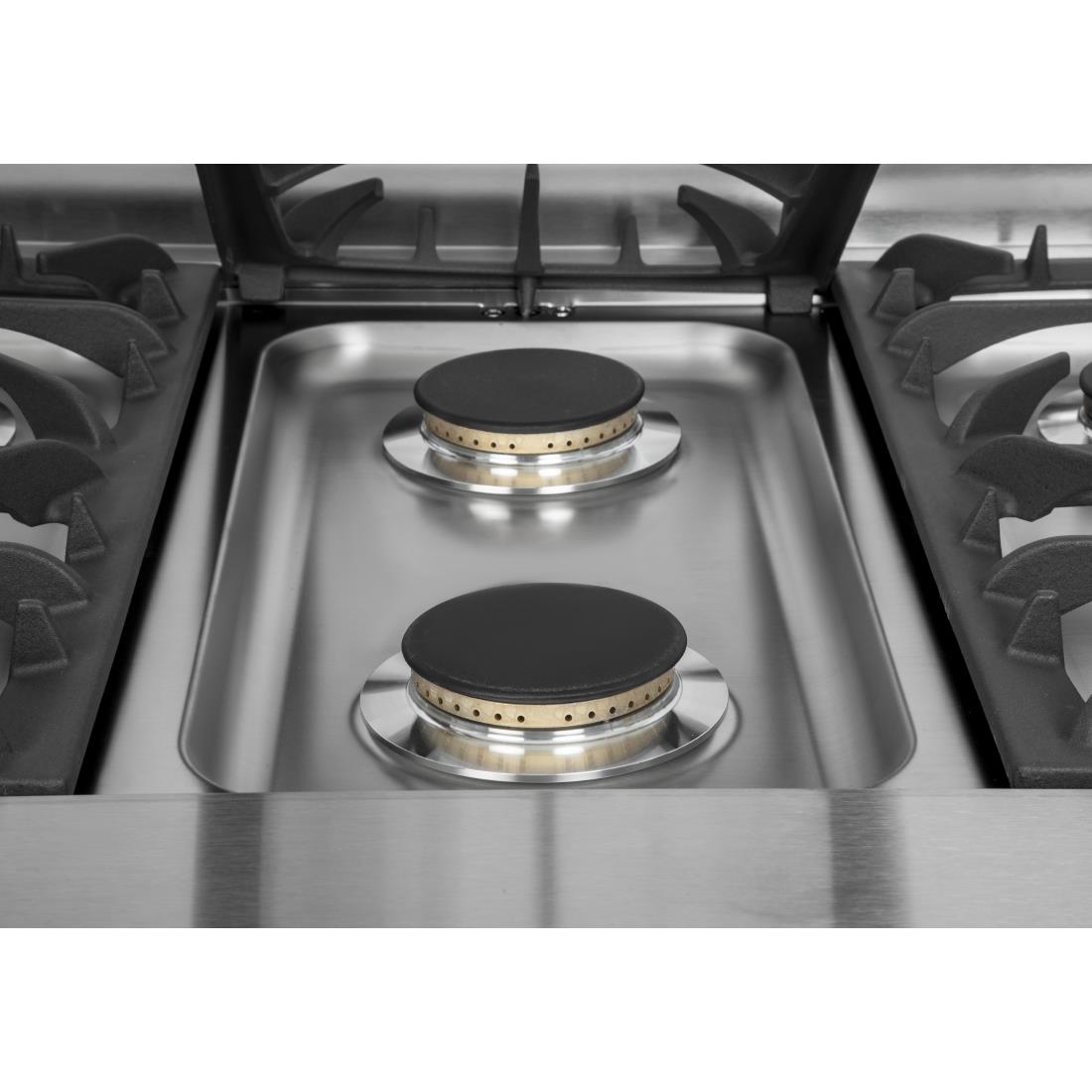 Falcon 6 Burner Dominator Plus Range Natural with Feet - Image 7