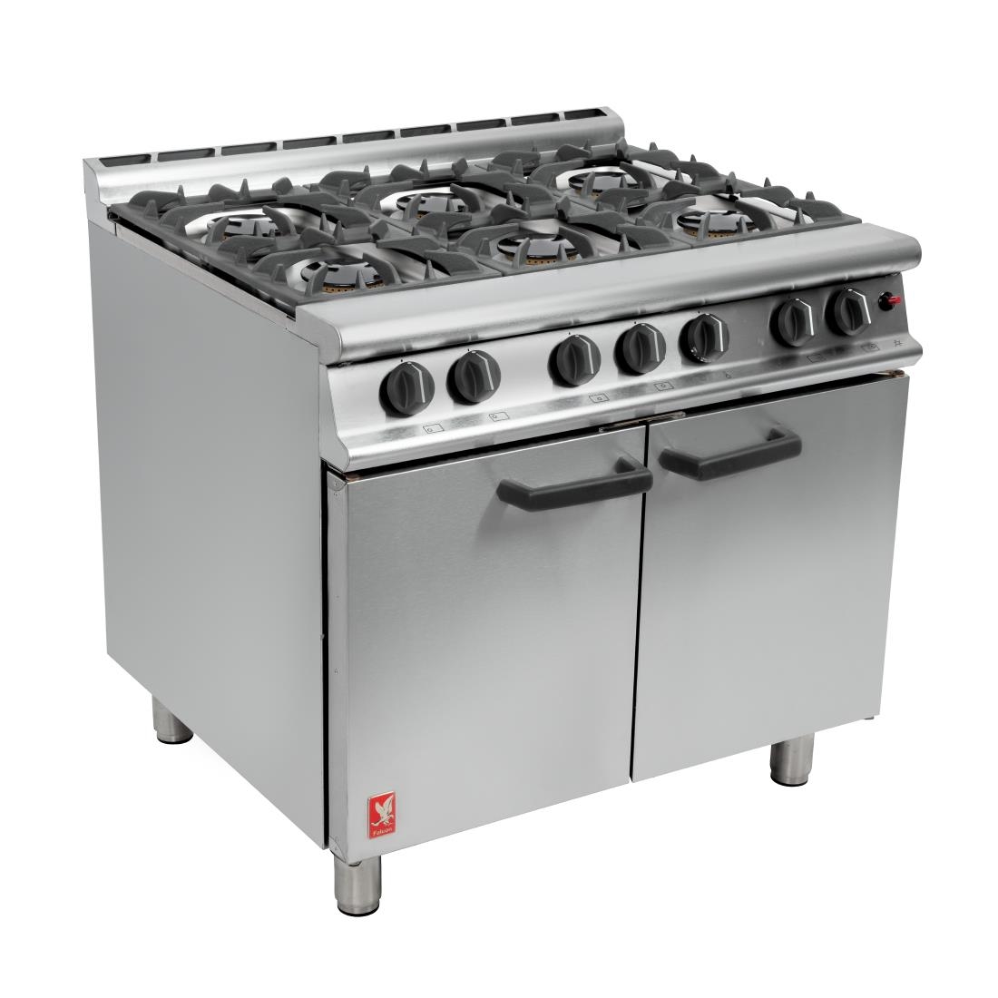 Falcon 6 Burner Dominator Plus Range Natural with Feet - Image 13