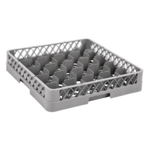 Vogue Glass Dishwasher Rack - 100x500x500mm (25 Compartments)