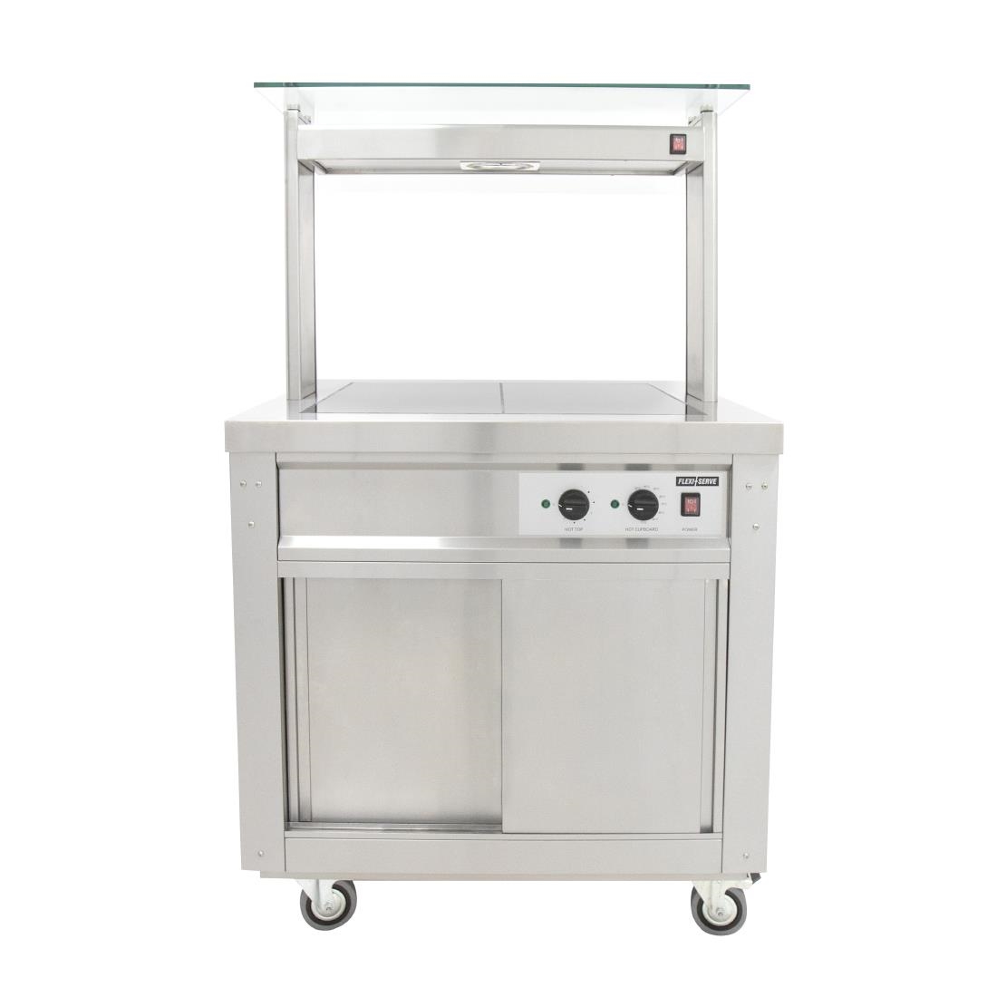 Parry Flexi-Serve Hot Cupboard w/Hot Top Heated Gantry&Trayslide 2GN(Direct)