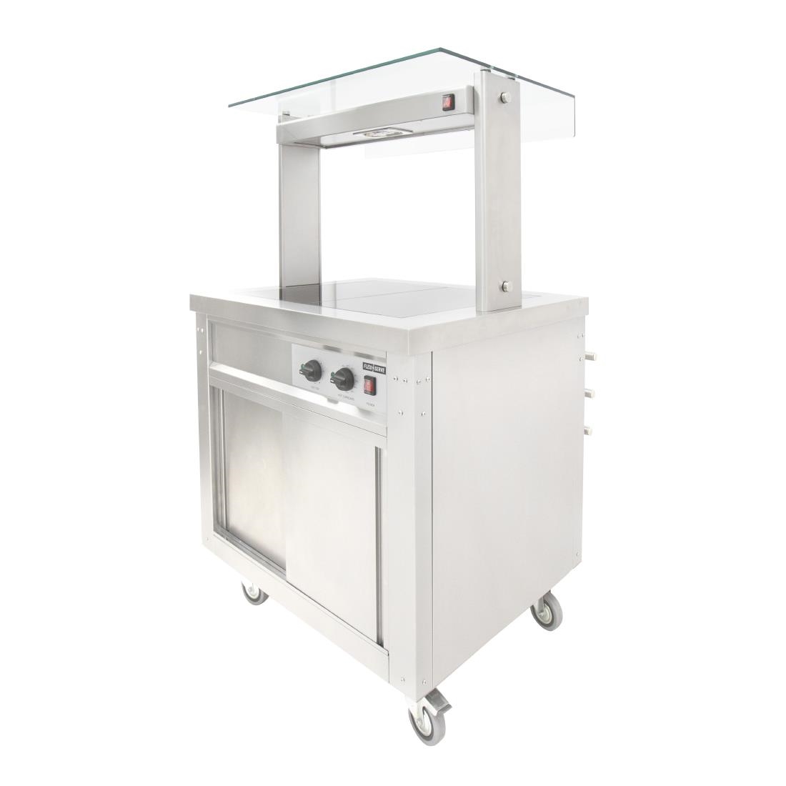 Parry Flexi-Serve Hot Cupboard w/Hot Top Heated Gantry&Trayslide 2GN(Direct) - Image 2