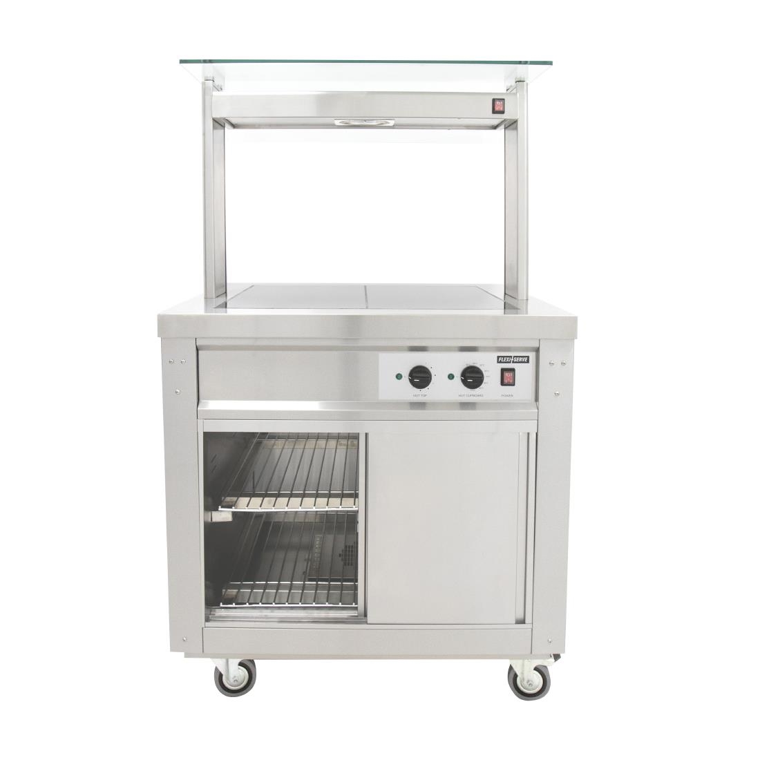 Parry Flexi-Serve Hot Cupboard w/Hot Top Heated Gantry&Trayslide 2GN(Direct) - Image 3