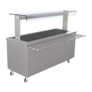 Parry Flexi-Serve Hot Cupboard w/Hot Top Heated Gantry & Trayslide 5GN (Direct)