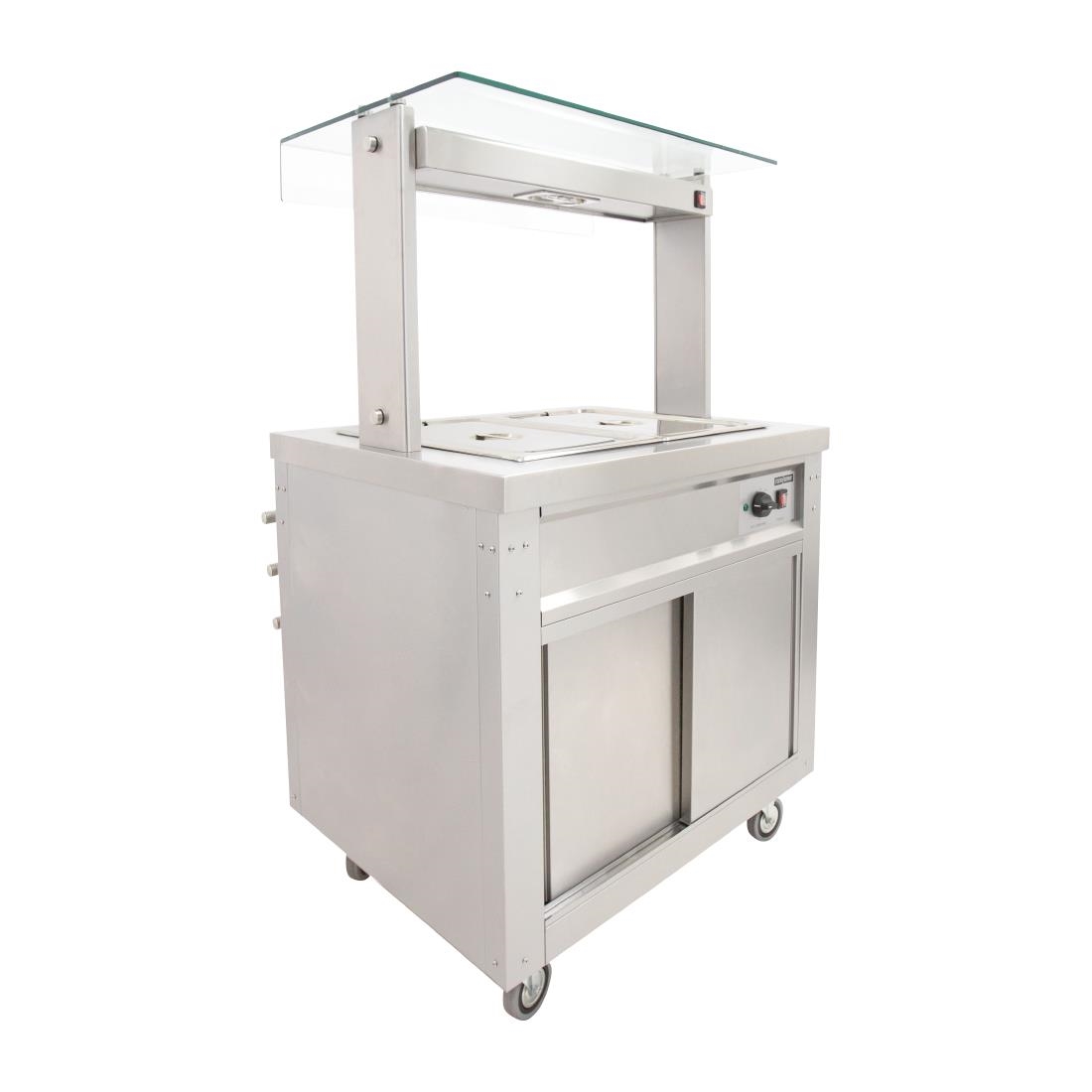 Parry Flexi-Serve Hot Cboard w/Dry BMarie Top Heated Gantry&Trayslide2GN(Direct) - Image 2