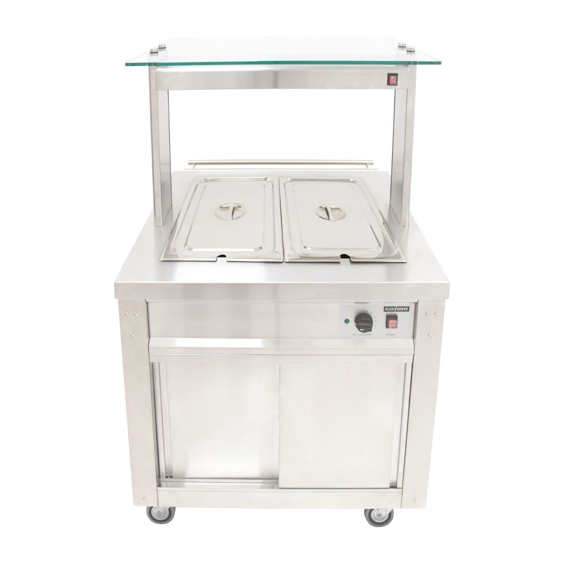 Parry Flexi-Serve Hot Cboard w/Dry BMarie Top Heated Gantry&Trayslide2GN(Direct) - Image 4