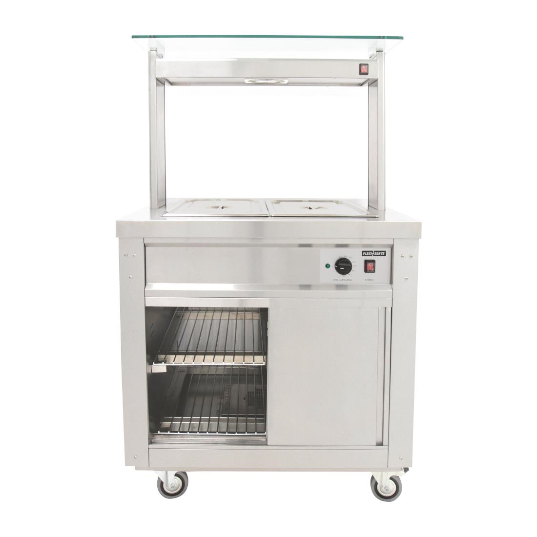 Parry Flexi-Serve Hot Cboard w/Dry BMarie Top Heated Gantry&Trayslide2GN(Direct) - Image 5