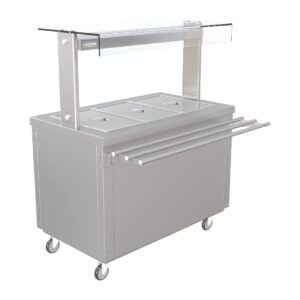 Parry Flexi-Serve Hot Cboard w/Dry BMarie Top Heated Gantry&Trayslide3GN(Direct)