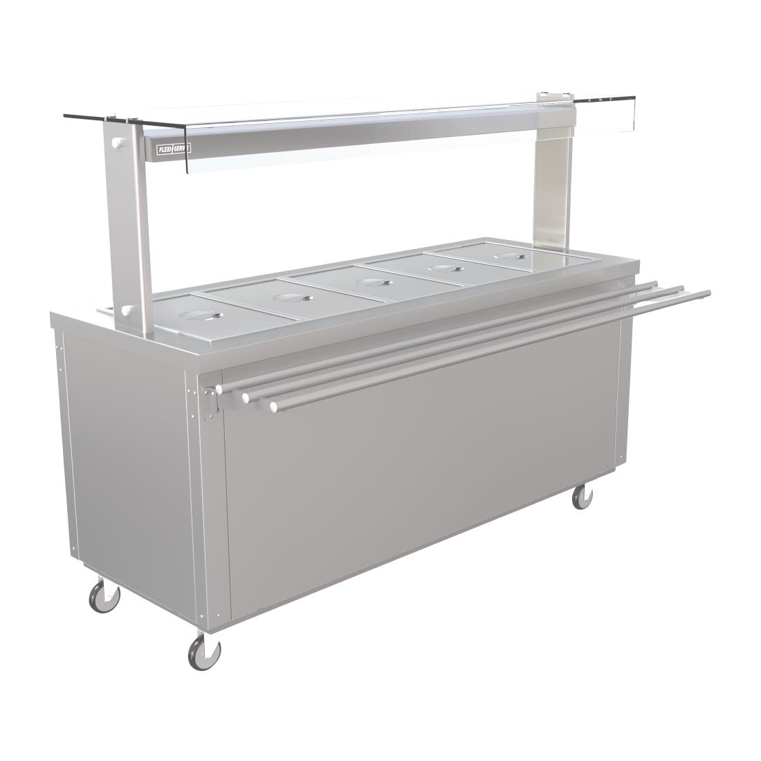 Parry Flexi-Serve Hot Cboard w/Dry BMarie Top Heated Gantry&Trayslide5GN(Direct)