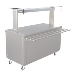 Parry Flexi-Serve Ambient Cupboard w/Plain Top LED Gantry&Trayslide 4GN(Direct)