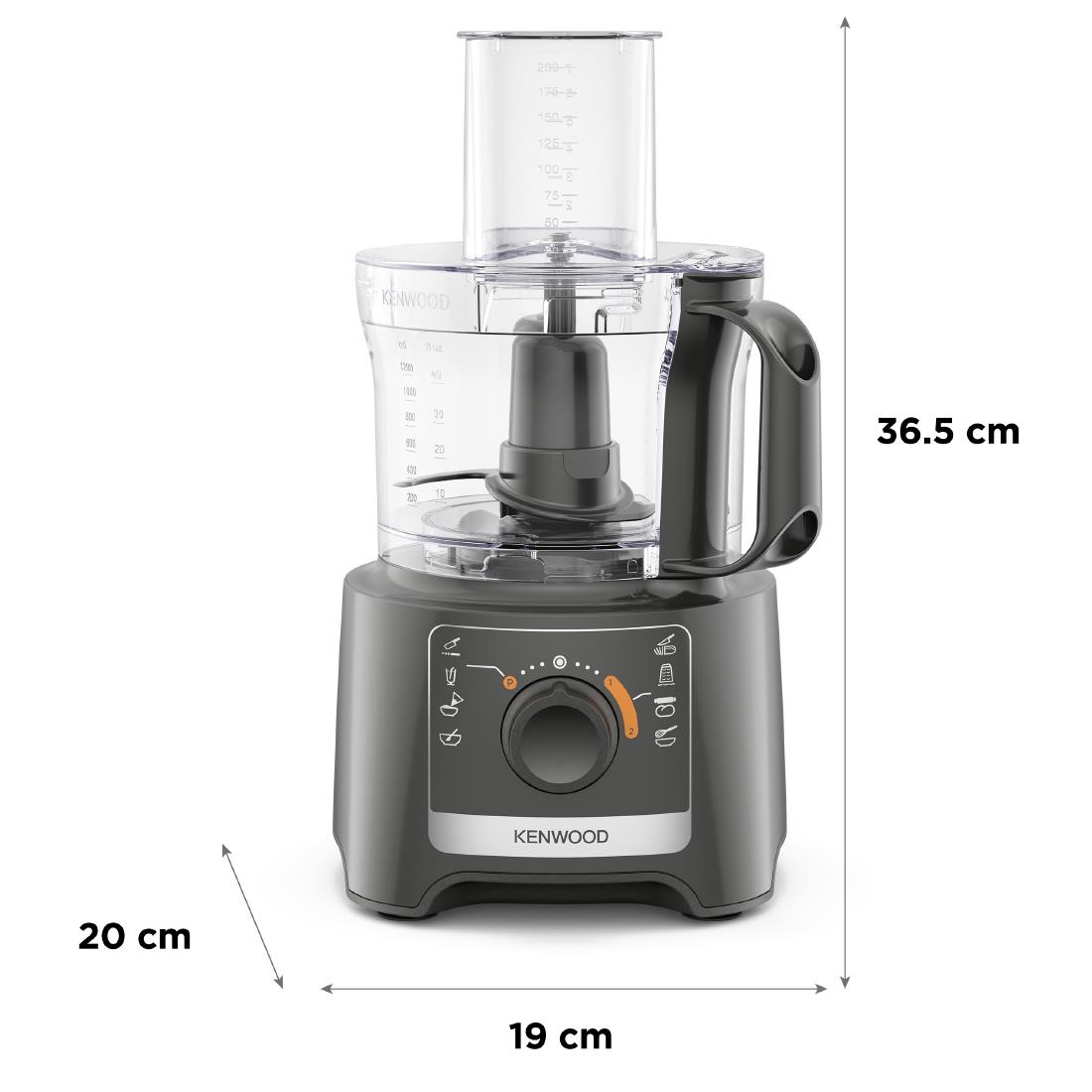 Kenwood Multi Pro Compact Food Processor 2FDP31.170GY - Image 7