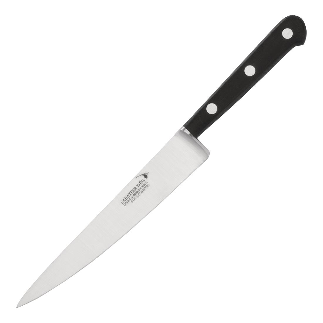 "Deglon Sabatier Full Tang Fillet Knife - 6"""