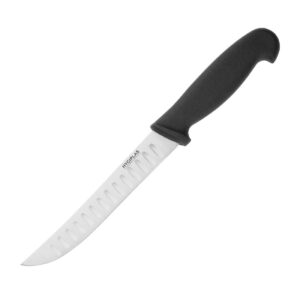 "Hygiplas Utility Knife Scalloped Black - 5"""
