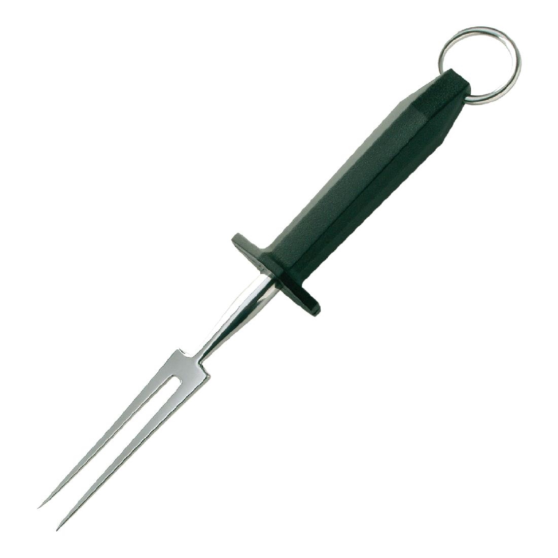 "Hygiplas Cooks Fork Black - 6"" Prongs"